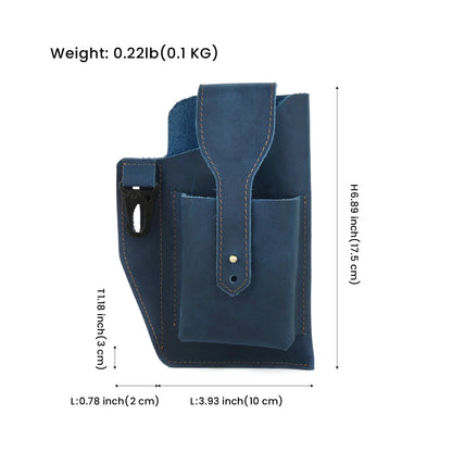 Universal Smart Phone Leather Belt Pouch