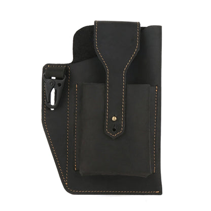 Universal Smart Phone Leather Belt Pouch