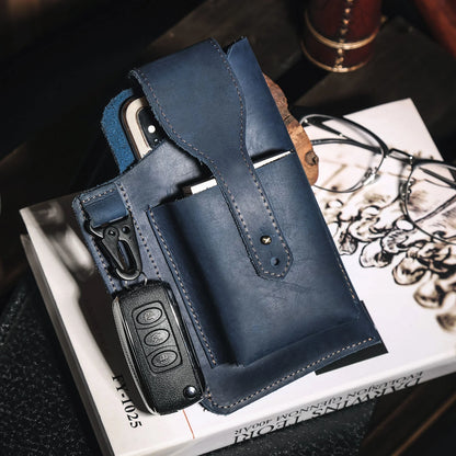 Universal Smart Phone Leather Belt Pouch