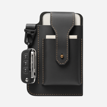 Universal Smart Phone Leather Belt Pouch