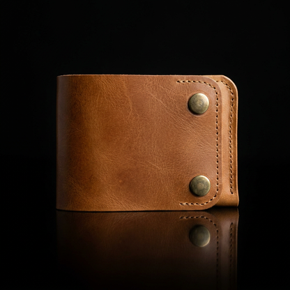 Portefeuille Compact Tout-en-Un en Cuir – Zerhoun Elite