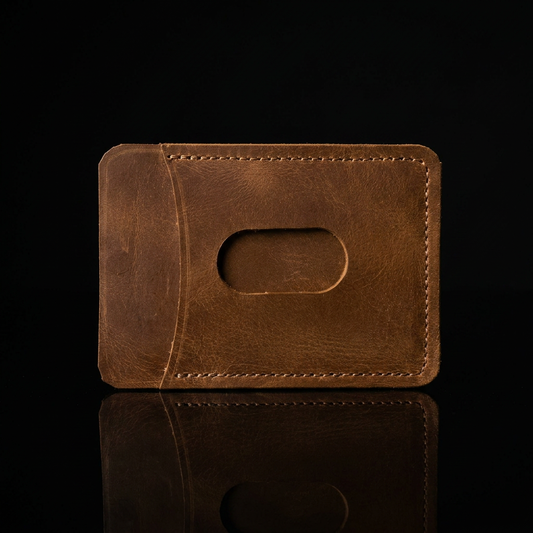 Porte-Cartes Minimaliste en Cuir – Zerhoun Slim