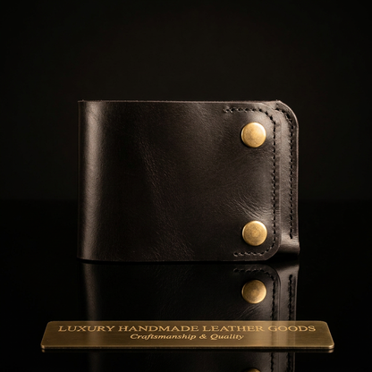 Portefeuille Compact Tout-en-Un en Cuir – Zerhoun Elite