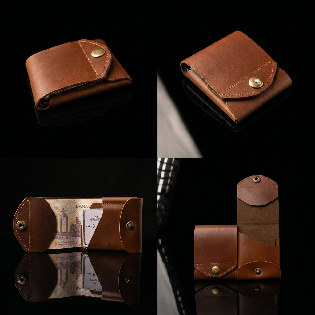 Portefeuille Zerhoun Signature – Cuir Premium