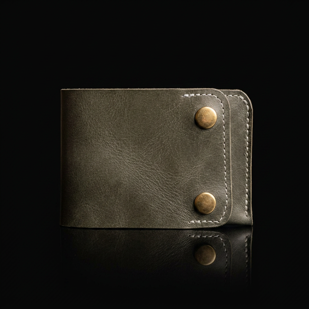 Portefeuille Compact Tout-en-Un en Cuir – Zerhoun Elite