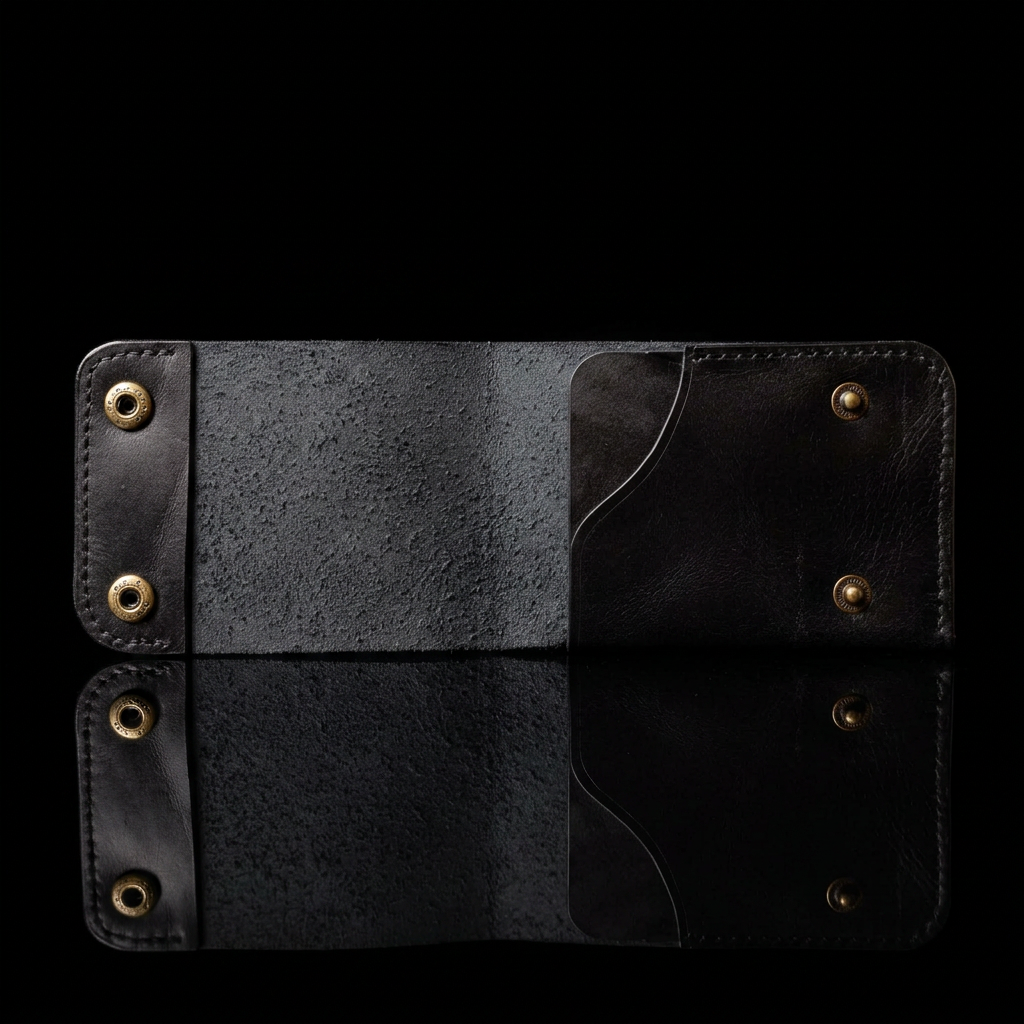 Portefeuille Compact Tout-en-Un en Cuir – Zerhoun Elite