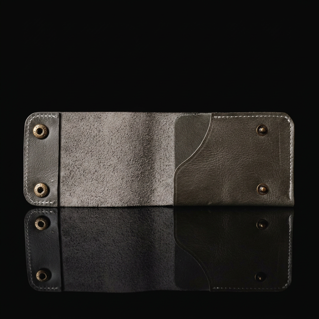 Portefeuille Compact Tout-en-Un en Cuir – Zerhoun Elite