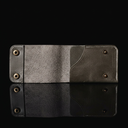 Portefeuille Compact Tout-en-Un en Cuir – Zerhoun Elite